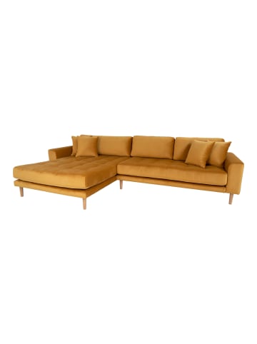 ebuy24 Ecksofa Lido Gelb 290 x 170 cm