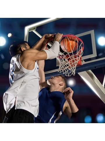 relaxdays 10x Basketball in Orange