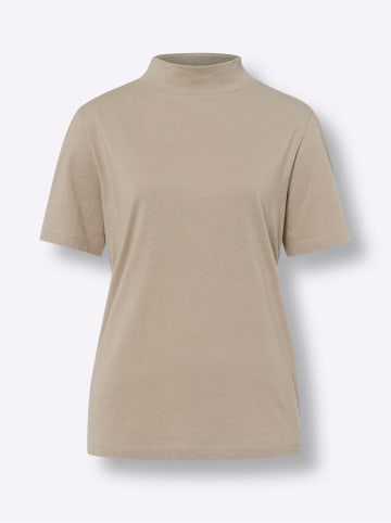 Sieh an! Kurzarm-Shirt in sesam