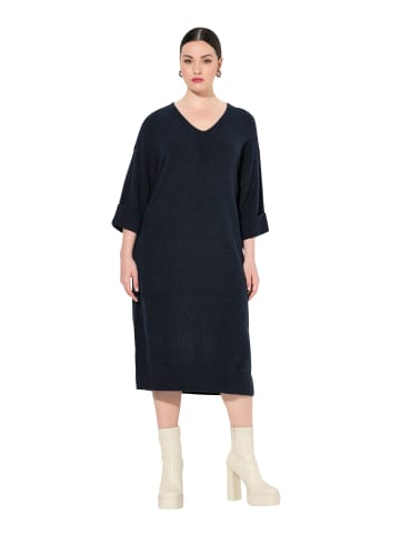 Ulla Popken Midikleid in marine