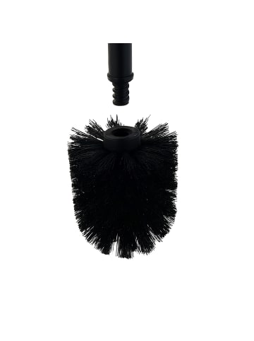 relaxdays WC Garnitur in Schwarz - (B)20 x (H)67,5 x (T)15,5 cm