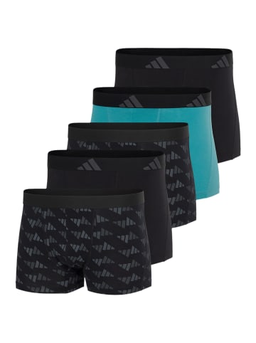 Adidas Sportswear Retro Short / Pant Active Flex Cotton in Schwarz / petrol
