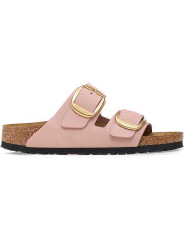 Birkenstock Sandale Arizona Big Buckle Nubuck Leather in Rose