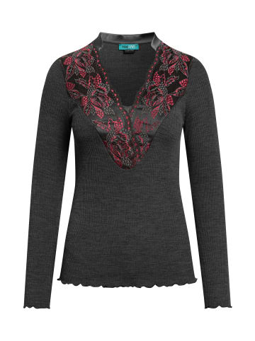 TOOCHE Shirt & Top "Mystic Rose" in grau