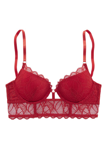 LASCANA Push-up-BH in rot