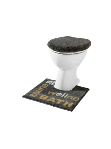 Erwin Müller WC-Deckelbezug Zacharo in anthrazit