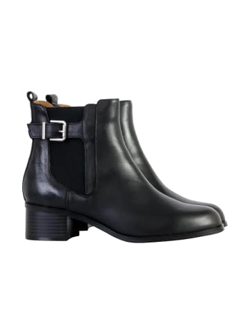 Divine Factory Alénoa-Lederstiefeletten Schwarz