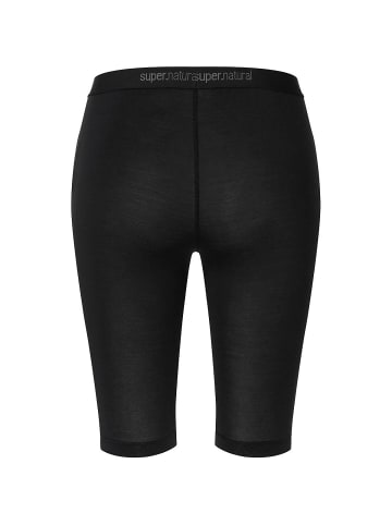 super.natural Unterhose lang W BASE SHORT TIGHT 175 in Schwarz