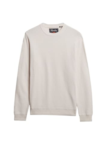 Superdry Strickpullover in Off-White