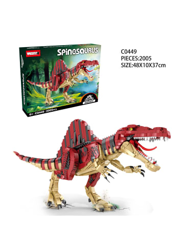 WOMA WOMA C0449 Spinosaurus Klemmbaustein Dino 2005 Teile ab 6 in Mehrfarbig