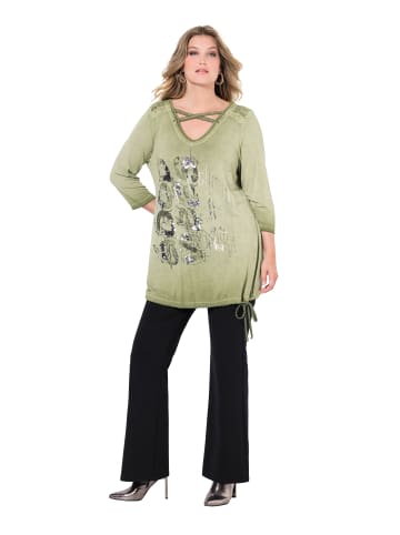 MIAMODA Shirt in schilfgrün