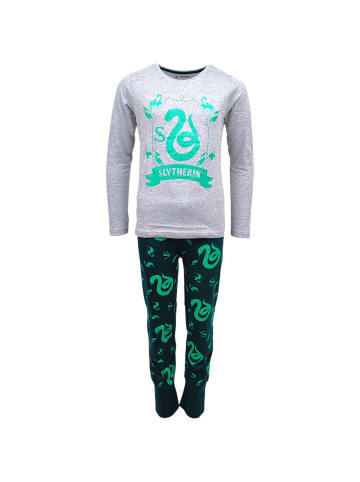 Harry Potter Schlafanzug Harry Potter Slytherin in Grün