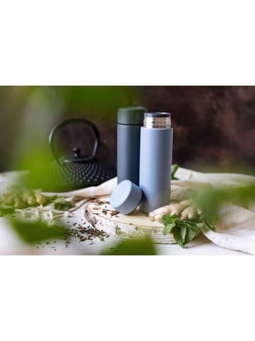 Kyocera KYOCERA | Isolierflasche, SLIM MUG, rauchblau, 300 ml