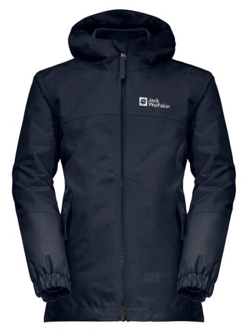 Jack Wolfskin 3 in 1 Funktionsjacke ICELAND 3IN1 JACKET G in Dunkelblau