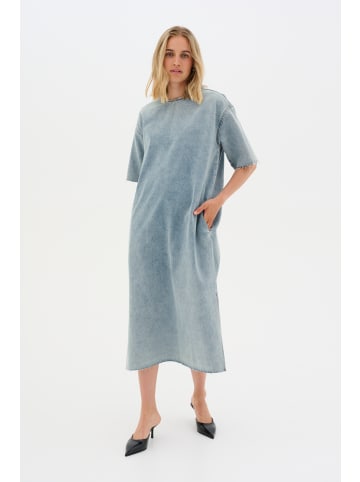 My Essential Wardrobe Kleid LattiMW Box fit in Light Blue Vintage Wash