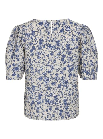 Vila Oberteil mit kurzen Ärmeln in Mazarine Blue