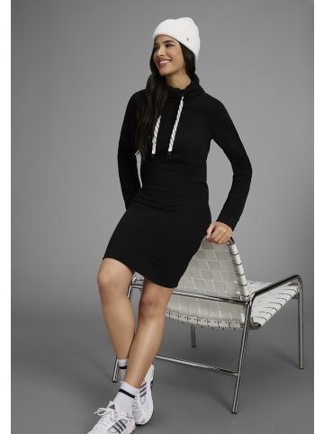 Laura Scott Sweatkleid in schwarz
