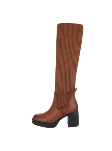 Ital-Design Stiefel in Camel