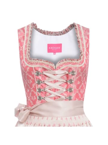 Krüger Dirndl Midi Dirndl in Pink