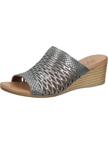 Piazza Klassische Pantoletten in platin