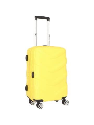 Stratic Arrow 2 4-Rollen Kabinentrolley 55 cm in yellow