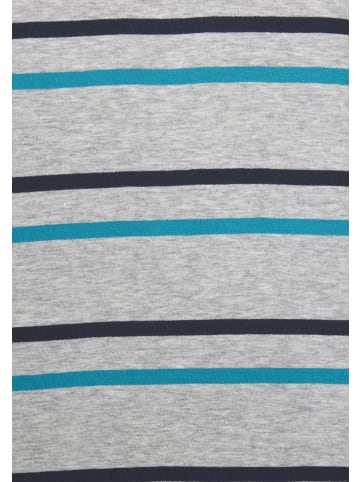 s.Oliver Pyjama in grau meliert, blau