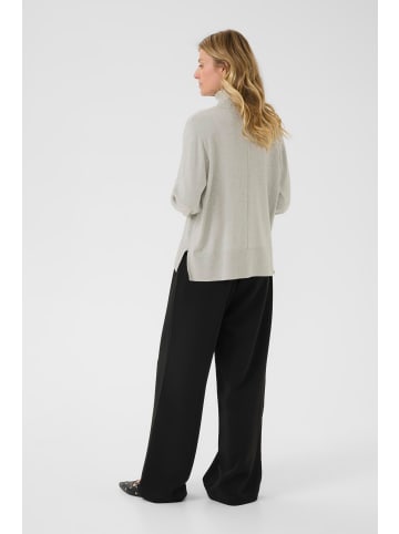 Cream Strickpullover CRAnva Regular fit in Light Grey Melange