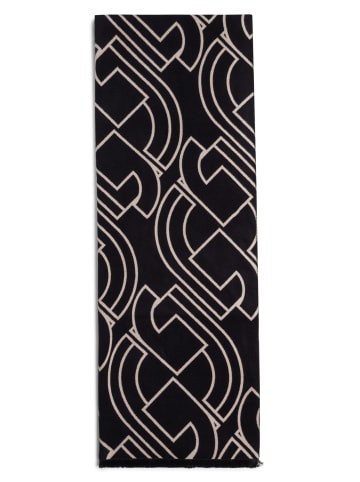 comma Schal in schwarz beige - 0002