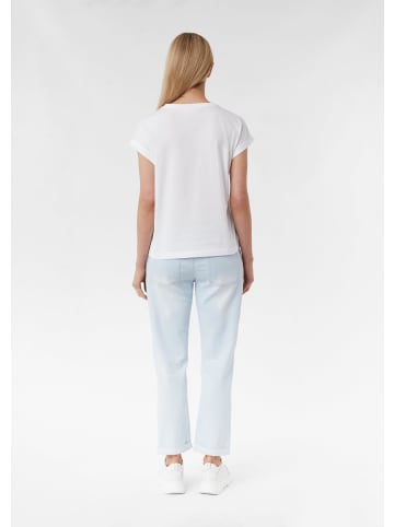 comma T-Shirt in 0100_weiß