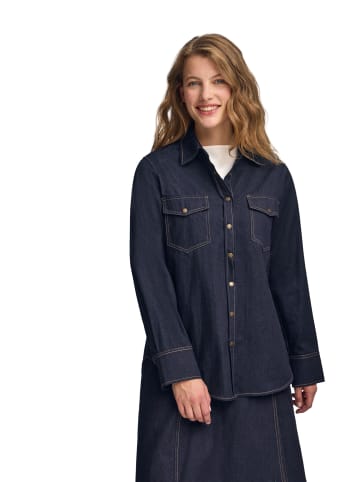 Polo Club Langarmshirt in Denim Blue