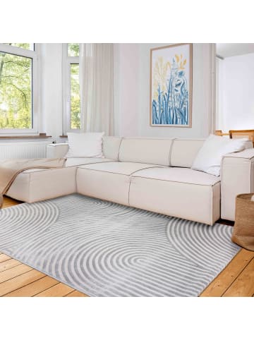 Astra Kurzflorteppich JULES 1 in Silber