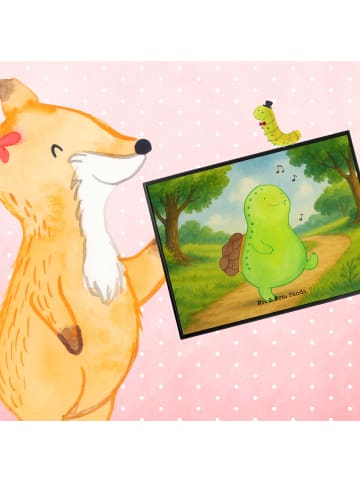 Mr. & Mrs. Panda Schreibunterlage Schildkröte Pfeifen Design ohn... in Weiß