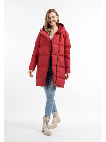 DreiMaster Maritim Winterjacke Mit Wattierung in Rot