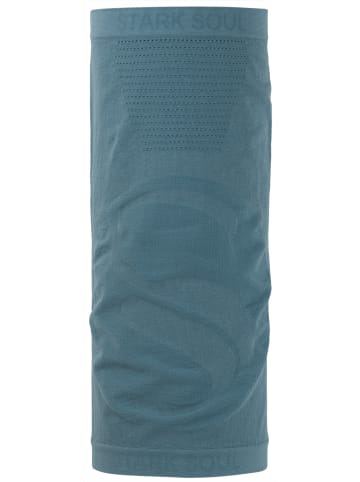 Stark Soul® Seamless Multifunktions Halstuch - Neckwarmer in Arcticblue