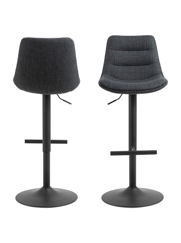 ebuy24 Barhocker Adisa Grau 2er Set