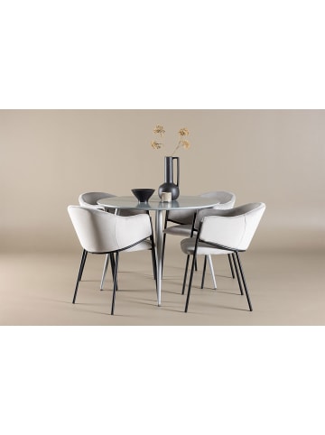 ebuy24 Essgruppe Plaza Grau 100 x 100 cm