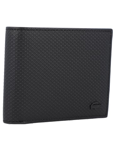 Lacoste Core Essentials Chantaco Geldbörse Leder 11.5 cm in noir