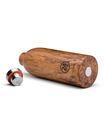 24Bottles Clima Trinkflasche 850 ml in sequoia wood