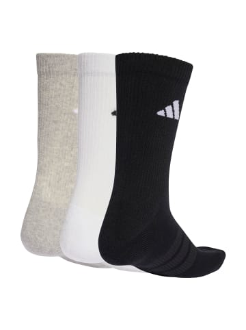adidas Socken 3er Pack in Schwarz/Grau/Weiß