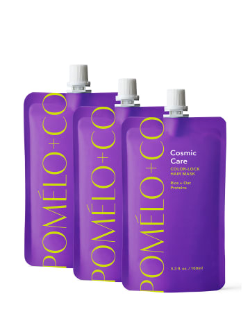 POMELO+CO. Pflegende Haarmaske Hairtreatment Cosmic in purple