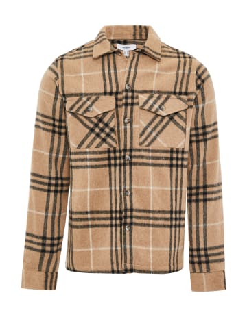 Threadbare Langarmhemd THB LUXE Christopher in Nickel_Check
