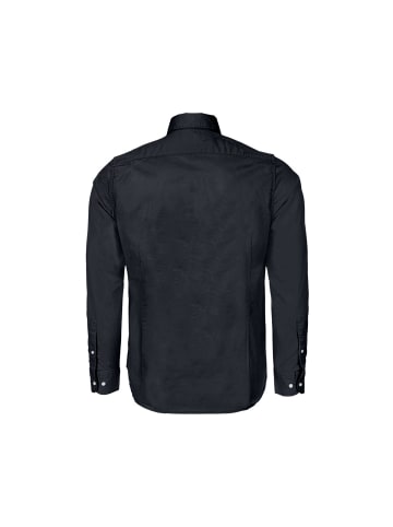 La Martina Langarmhemd CCMC01 in dunkelblau