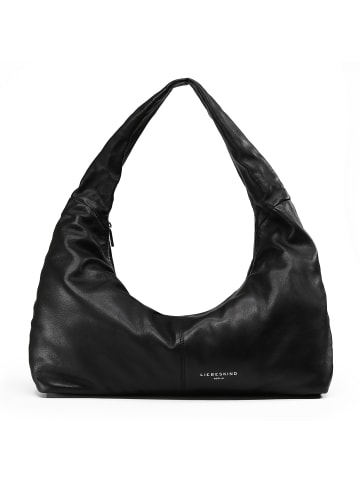 LIEBESKIND BERLIN Bo Schultertasche Leder 45 cm in black