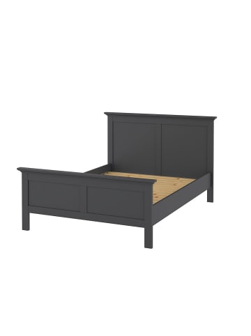 ebuy24 Bett Venedig Grau 159 x 201 cm