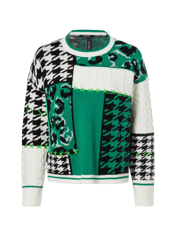 MARC CAIN SPORTS  Strickpullover in grün beige - 0001