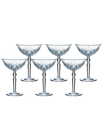 Nachtmann 6er Set Cocktailgläser Palais in Transparent 200 ml in transparent