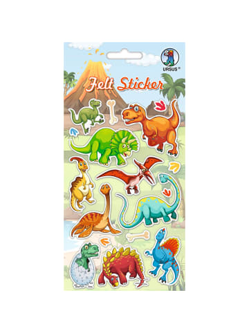 URSUS Filz Sticker Dinos - ab 3 Jahren