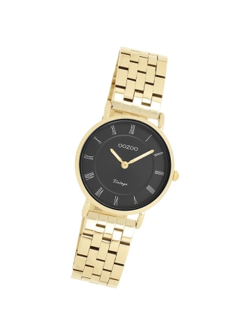 Oozoo Analog-Armbanduhr OOZOO Vintage Series gold klein (ca. 28mm)