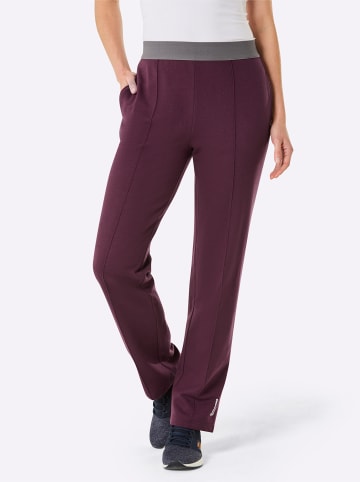 WITT WEIDEN Freizeithose in burgund