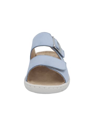 Solidus Pantolette in blau